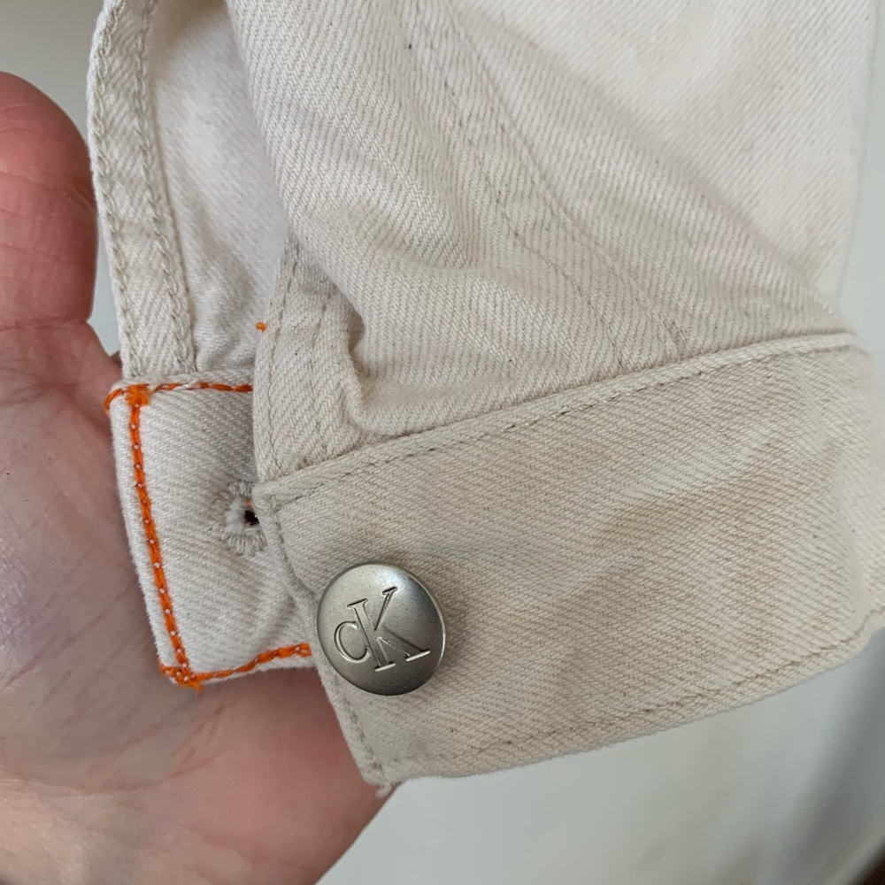 Calvin Kline x Heron Preston natural denim jacket - Picture 4 of 12